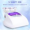 S Shape Cavitation Machine 30K Radio Frequency EMS&EL Electroporation Skin Tightening Body Slimming Machine