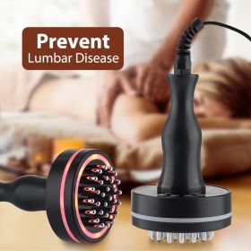 NEW Electric Cupping Body Massager Vacuum Suction EMS Heating Scraping Slimming Therapy Device Lymphatic Drainage Detoxification (Color: US plug)