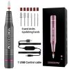 Electric Nail Drill Machine For Manicure Pedicure With Ceramic Nail Drill Bit Set 30000/35000RPM Nail Polish Pen Salon Tool